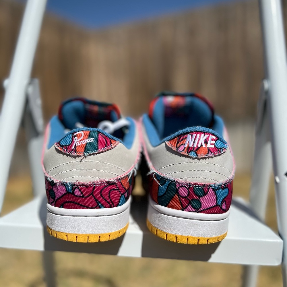 Nike SB Dunk Low Pro x Parra “Abstract Art” Sneakers US 10 - Picture 4 of 8